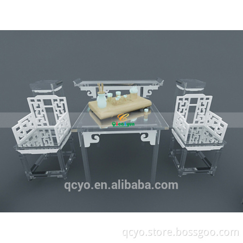 2015 new design china style acrylic clear chair